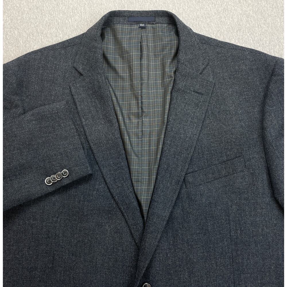 Jos‎ A Bank 1905 Blazer Mens 48R Hopsack Speckled Wool Blend Stretch Jacket